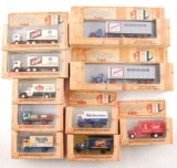 Group of 10 American Highway Legends The Great American Brewery Collection Trucks in Original