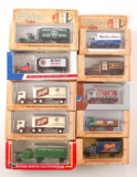 Group of 10 American Highway Legends The Great American Brewery Collection Trucks and Others in