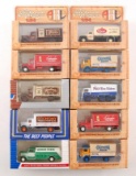 Group of 10 American Highway Legends The Great American Brewery Collection Trucks and Others in