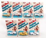 Group of 7 Corgi NHL Hockey Trading Cars in Original Packaging