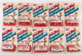 Group of 10 Corgi MLB Baseball Trading Cars Fox Body Mustang in Original Packaging