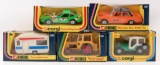 Group of 5 Corgi Toy Vehicles Mint in Original Boxes