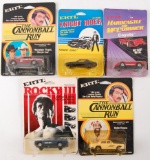 Group of 5 ERTL Toy Vehicles in Original Packaging Featuring Rocky and More