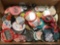 Lot of buttons and pins