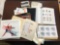 Lot of Stamps and Stamp Collecting Books
