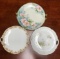 Lot of 3 : Porcelain Platters