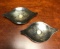 Set of 2 : Cohn Silver Candle Holders