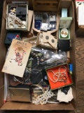 Large lot of pins, costume jewelry
