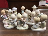 Precious Moments Figures Lot of 9