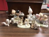 Lot of Precious Moments Figures including 