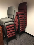 Lot of 16 : Stackable Chairs