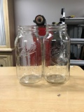 Group of 2 : Vintage Ball Wide Mouth Jars