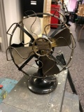 Antique Art Deco Robbins Myers Desk Fan