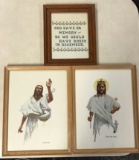 Lot of 3 : Framed Pictures