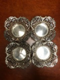 Lot of 4 : Silver Bowls