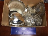 Box of Silver plated items