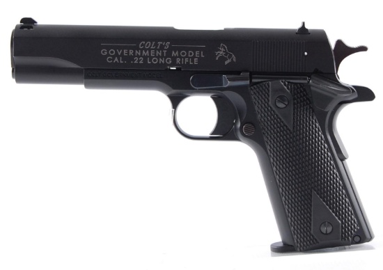 Colt Government Model .22 LR Cal. Semi Auto 1911 Style Pistol with Original Case