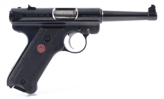 Ruger MK III .22 LR Cal. Semi Auto Target Pistol with Original Case