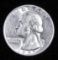 1957 D Washington Quarter.