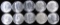 Lot of (10) 1964 Kennedy Half Dollars includes (5) P & (5) D.