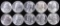 Lot of (10) 1955 Washington Quarters.