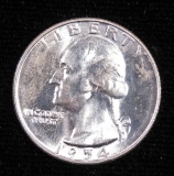 1954 D Washington Quarter.