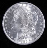 1883 O Morgan Dollar.