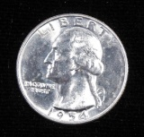 1954 D Washington Quarter.