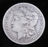 1896 S Morgan Dollar.