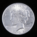 1935 Peace Dollar.