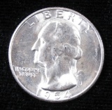 1954 S Washington Quarter.