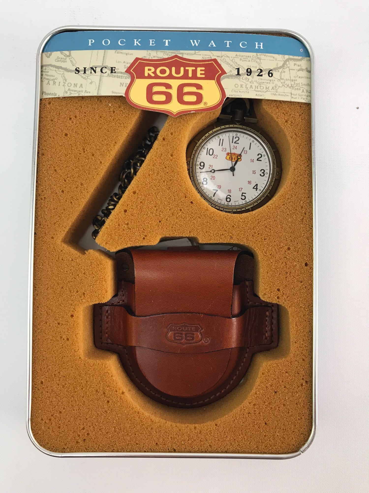 Route 66 pocket watch sale