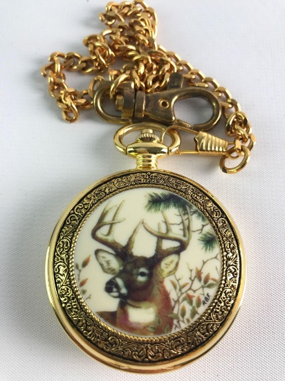 Franklin Mint Buck Pocket Watch