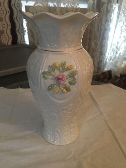 Romantic Rose Vase by Belleek
