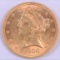 1900 $5.00 Liberty Gold.