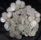 Lot of (200) Mixed Date Mercury Dimes.