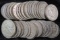 Lot of (40) 1942 Walking Liberty Half Dollars.