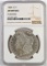 1884 S Morgan Dollar. NGC Certified XF Details Cleaned.