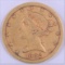 1882 CC (Carson City) $5.00 Liberty Gold.