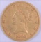 1880 $10.00 Liberty Gold.