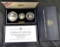 1995 3 Coin Silver & Gold Proof WWII 50th Anniversary Commemorative Set.?