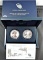 2013 American Eagle West Point Two Coin Silver Set.