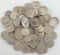 Lot of (120) Mixed Date Washington Quarters 90% Silver.