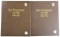 U.S. Presidential Dollar Collection in (2) Dansco Albums 8184 & 8185. 117 Coins.