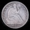 1854 O Arrows Seated Liberty Half Dollar.