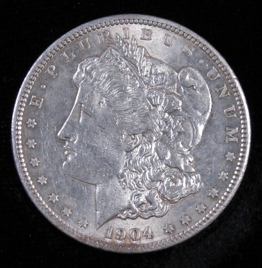 1904 Morgan Dollar.