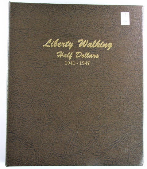Walking Liberty Half Dollar Collection in Dansco Album 7161. 1941-1947. ?20 Coins.