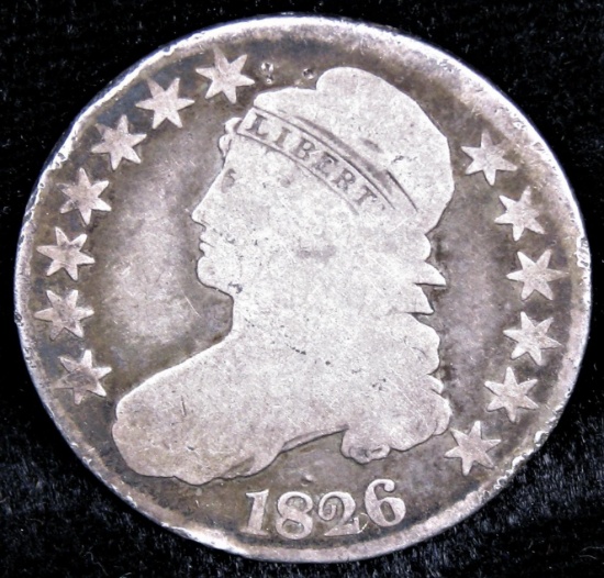 1826 Capped Bust Half Dollar.