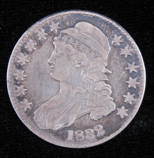 1832 Capped Bust Half Dollar.