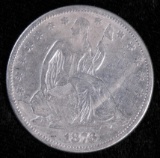 1876 Seated Liberty Half Dollar.